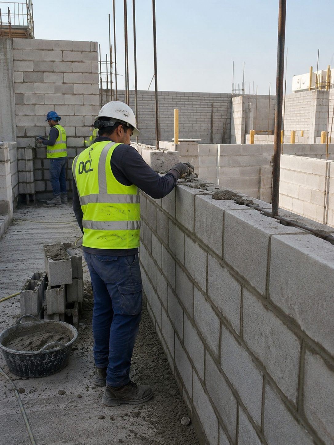 Block work and masonry