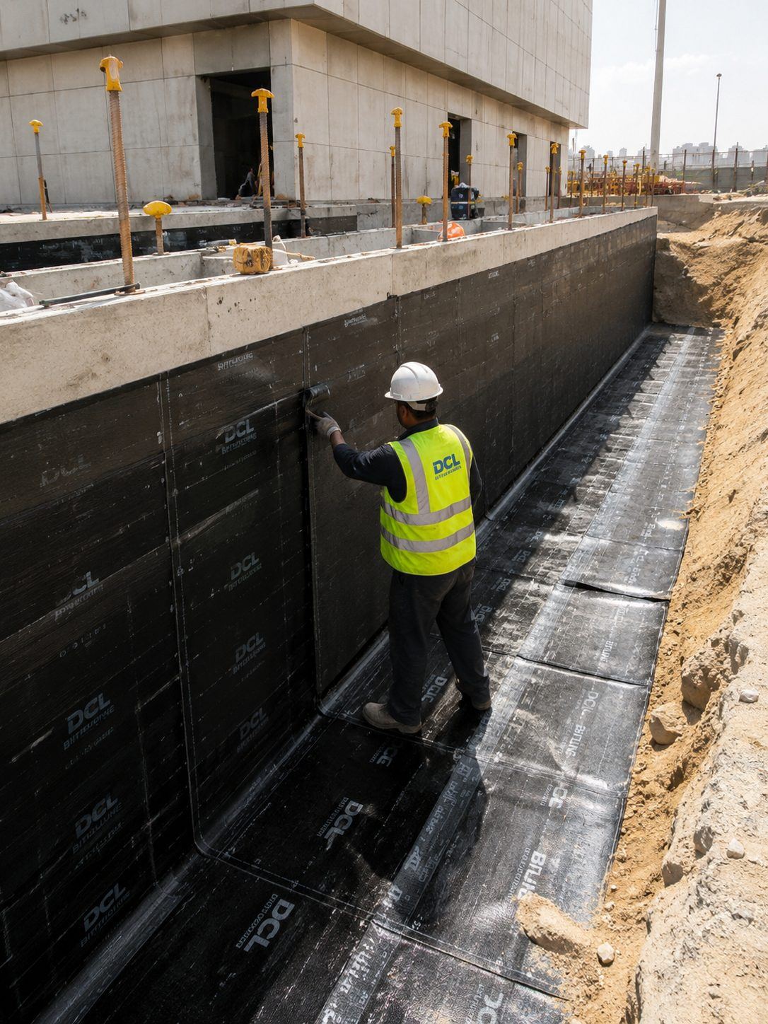 Waterproofing works