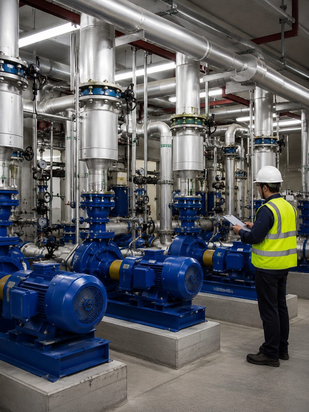 Central chilled water plant