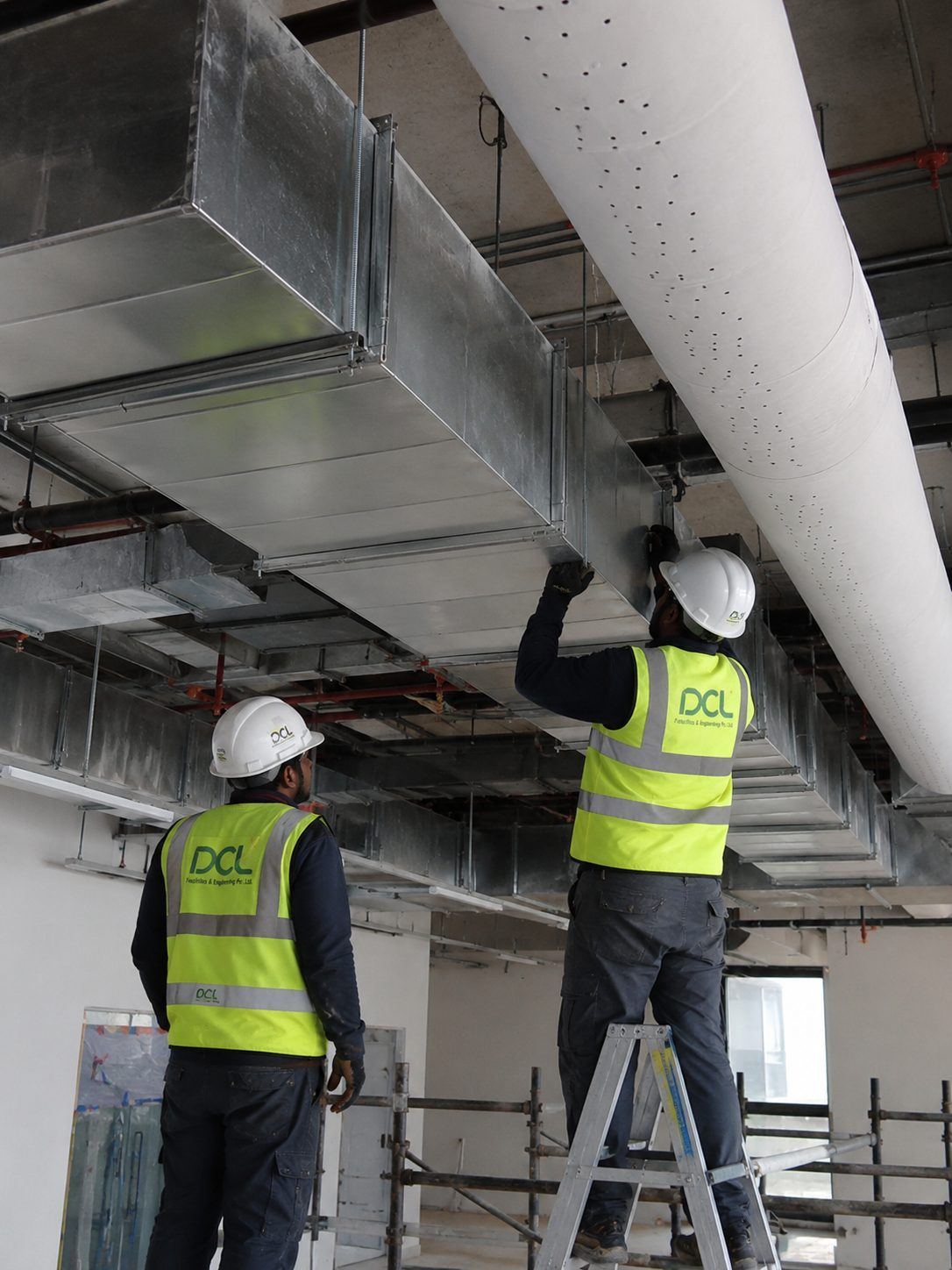 Ducting works